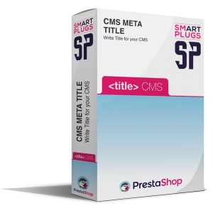 Module CMS meta title PrestaShop